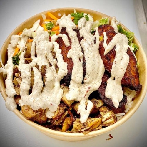 Jerk Chicken Bowl.